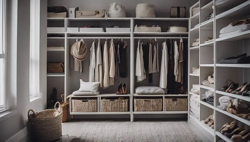 Maximize Your Space: Smart Organization Ideas for Small Walk-In Closets!