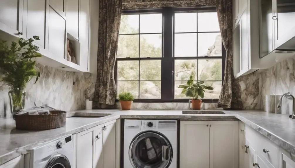 organized storage for laundry