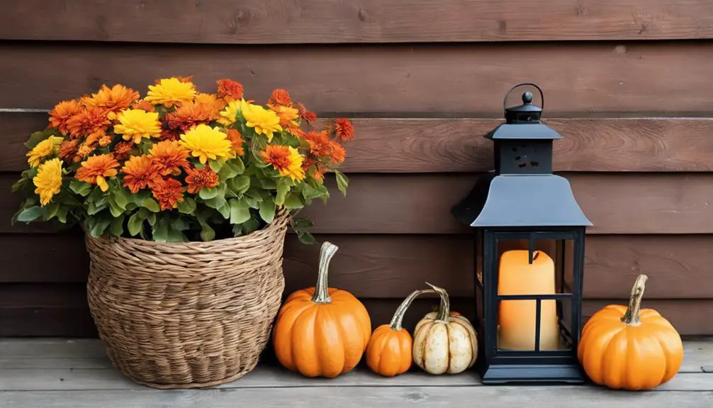 budget friendly fall porch decor