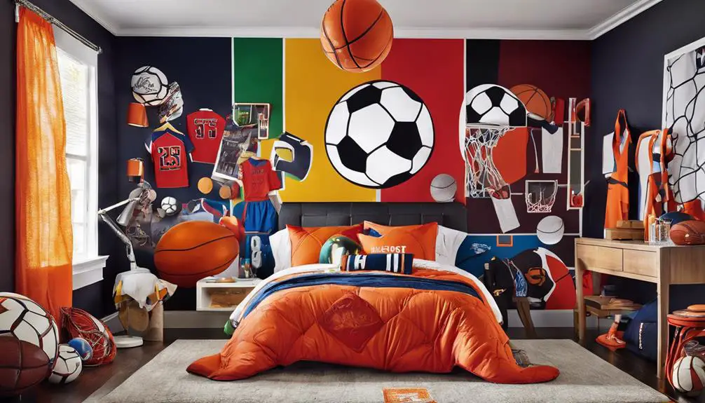 decorate with team spirit