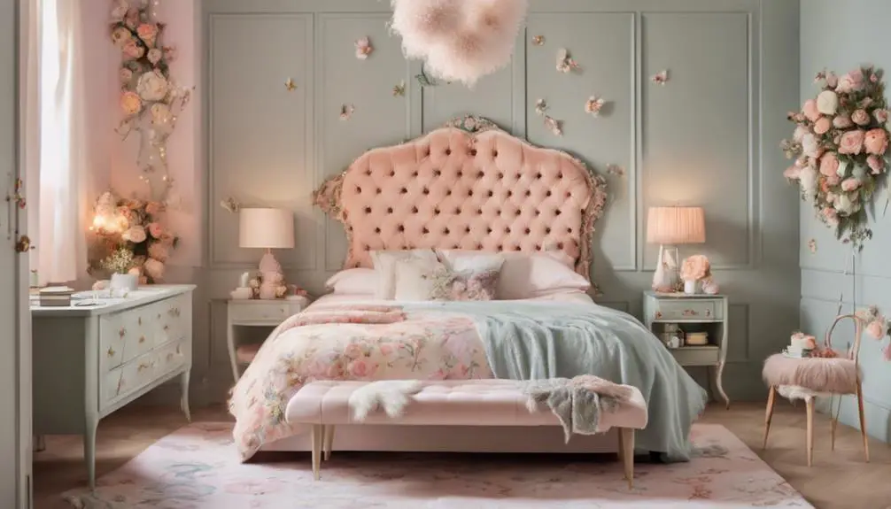 feminine bedroom design inspiration