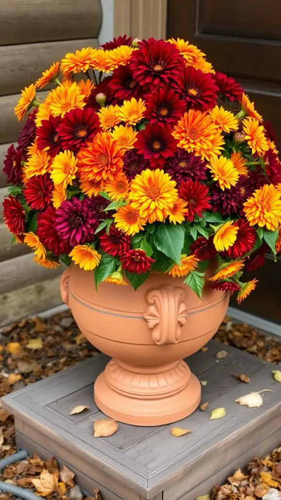 autumn floral abundance display