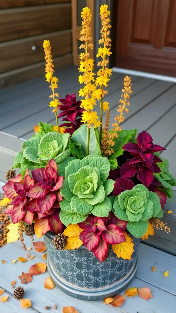 autumn plant pairing ideas