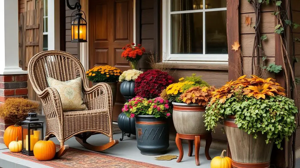 autumn porch decoration inspiration