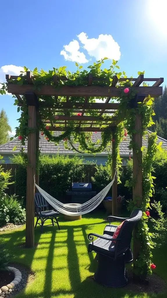 create your own pergola