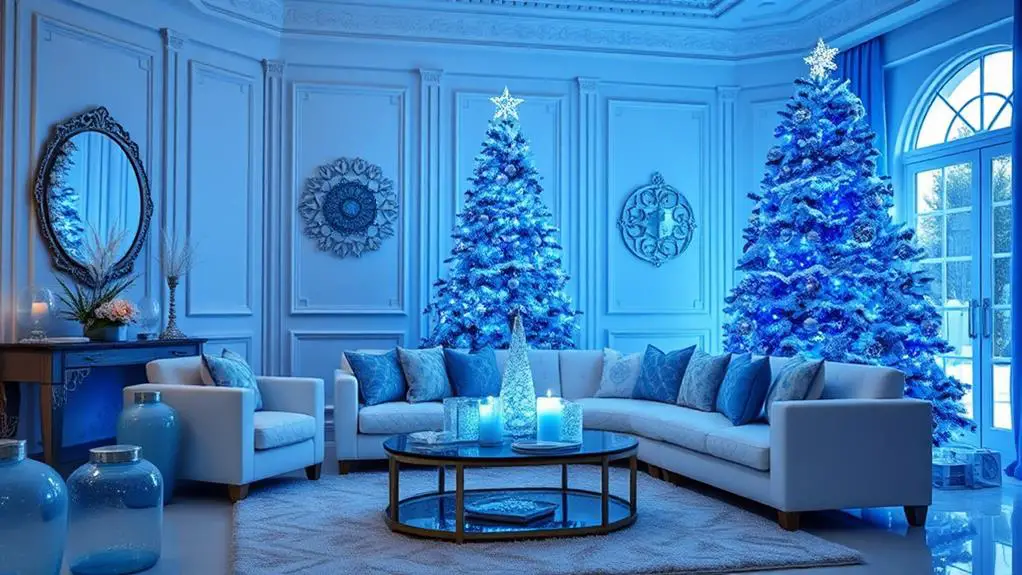 festive blue holiday inspirations