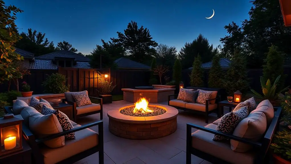 relaxing outdoor living spaces