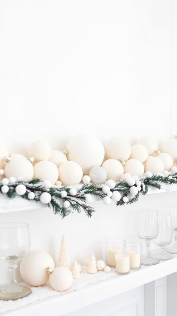 single color decorative showcase