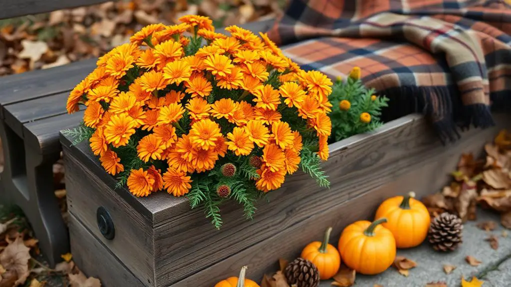 autumn front porch decor