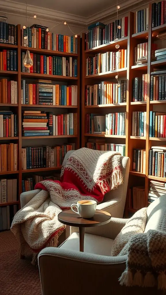 cozy reading space design