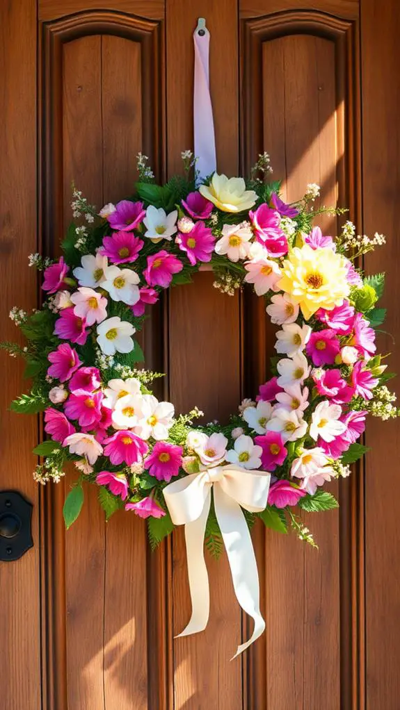 spring wreath care tips