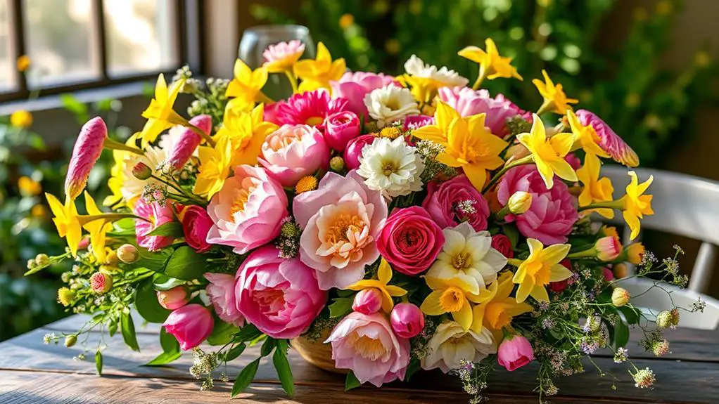 Spring Floral Arrangements