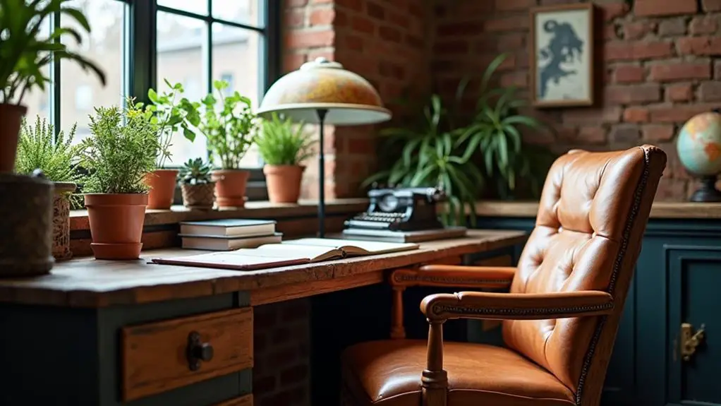 charming rustic office inspiration