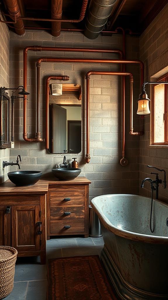 charming vintage plumbing fixtures