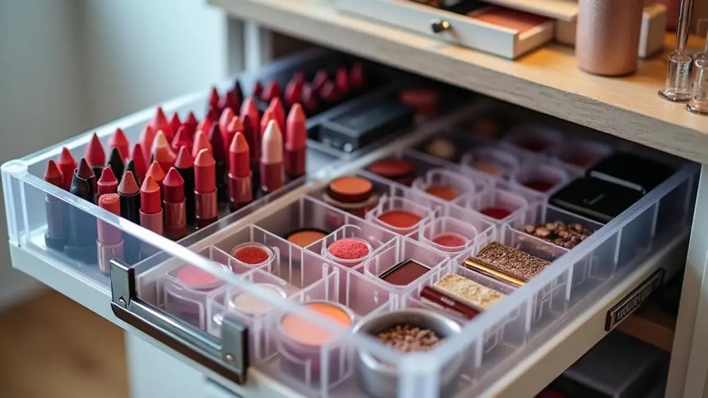 cosmetic organizer storage solution