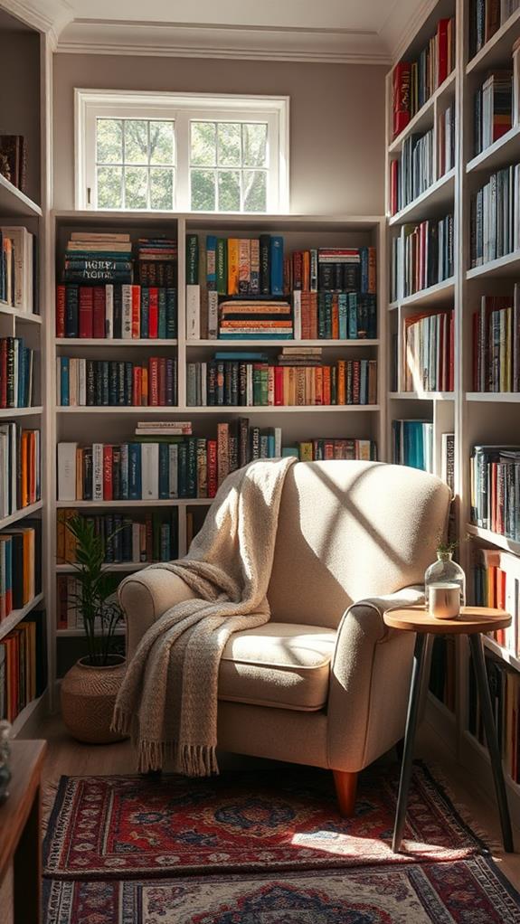 cozy corner for reading