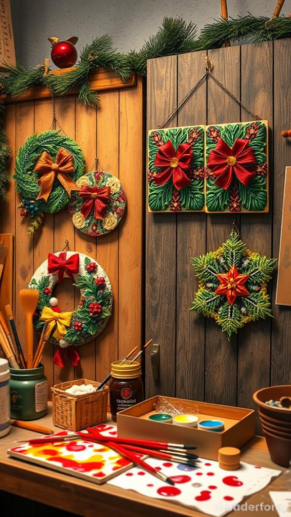 creative door hanger painting
