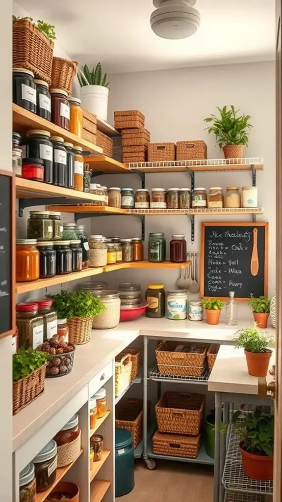 customizable pantry layout solutions
