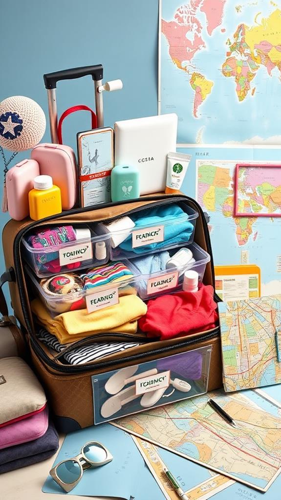 efficient suitcase organization tips