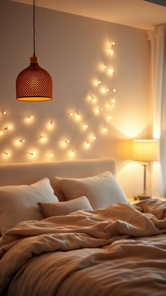 enhance atmosphere with lighting