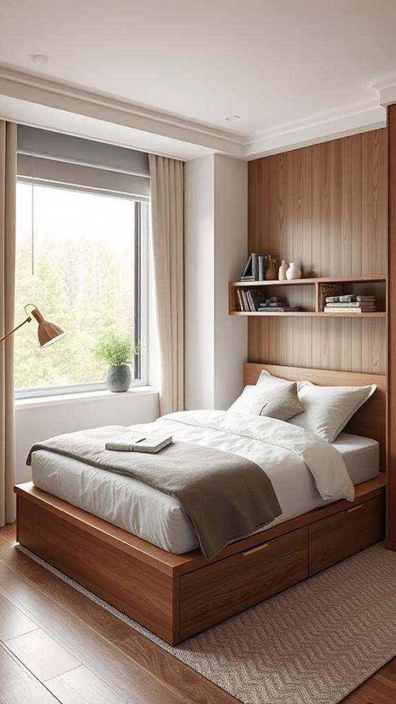 maximize space using furniture
