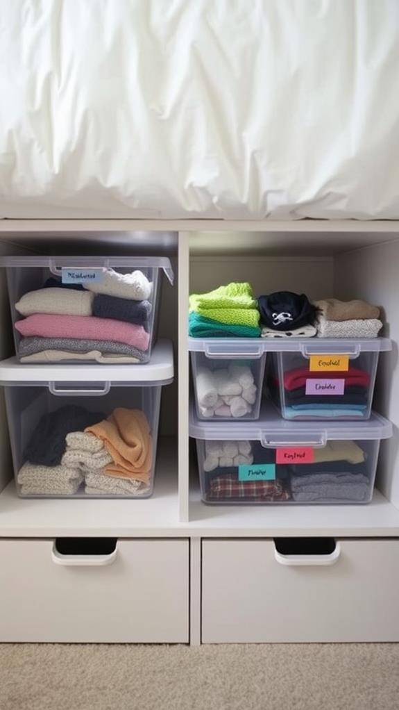 maximize space with storage