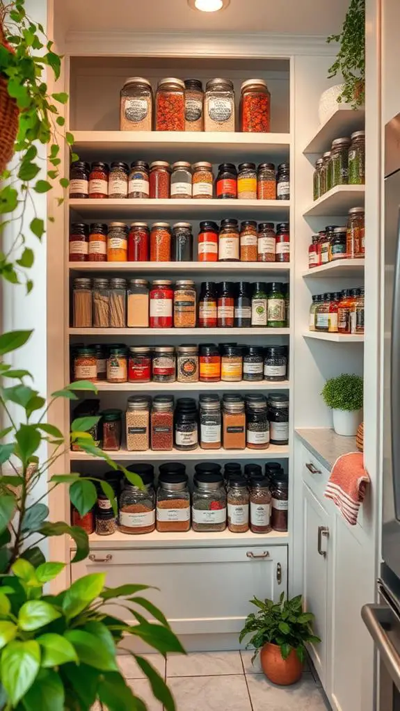 optimize corner shelf space