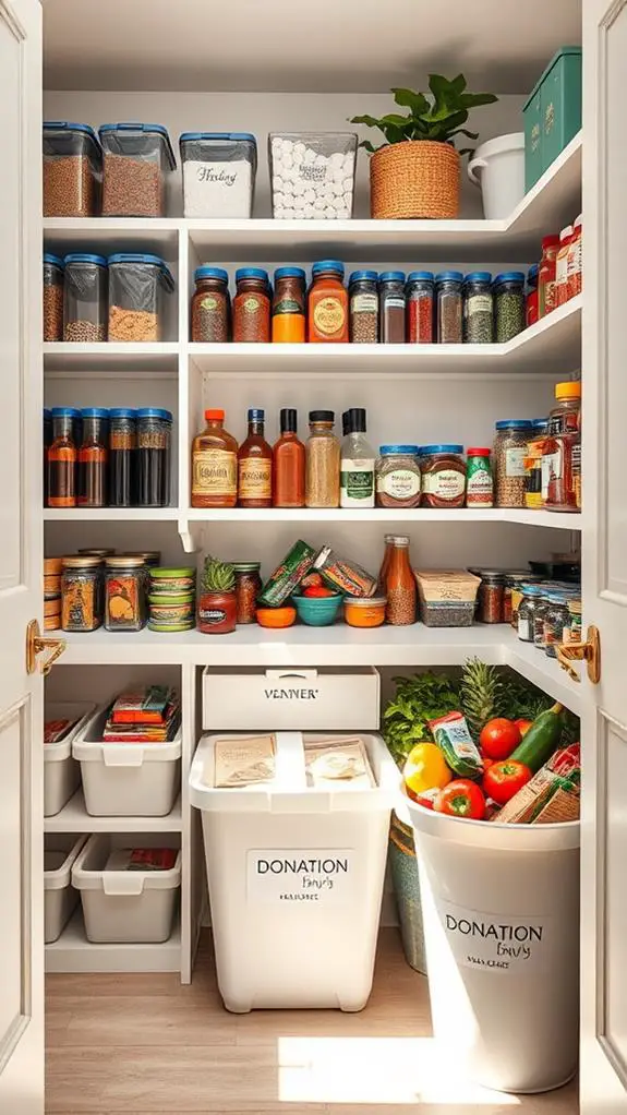 organize give reduce clutter
