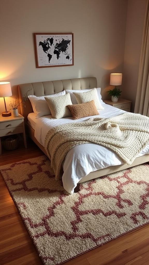 rugs enhance interior texture