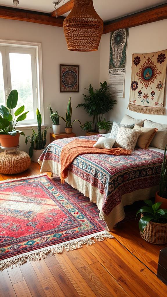 rugs provide cozy warmth