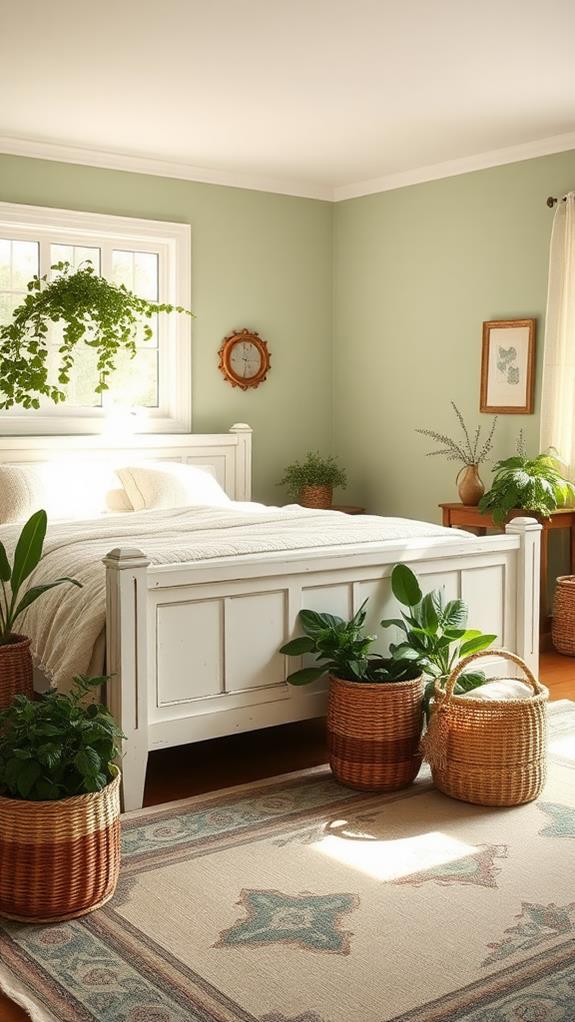 selecting ideal green tones