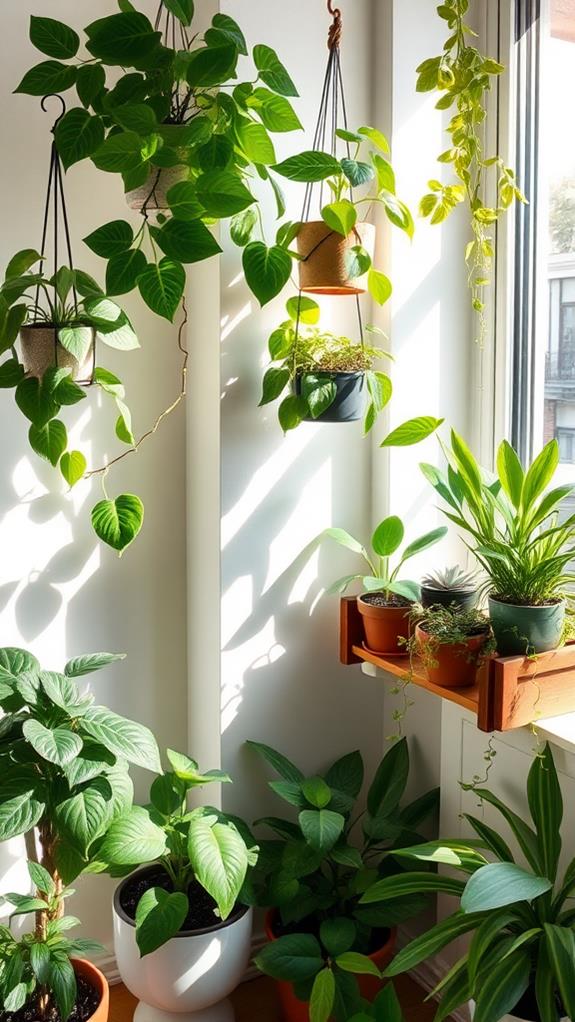 thriving greenhouse home decor
