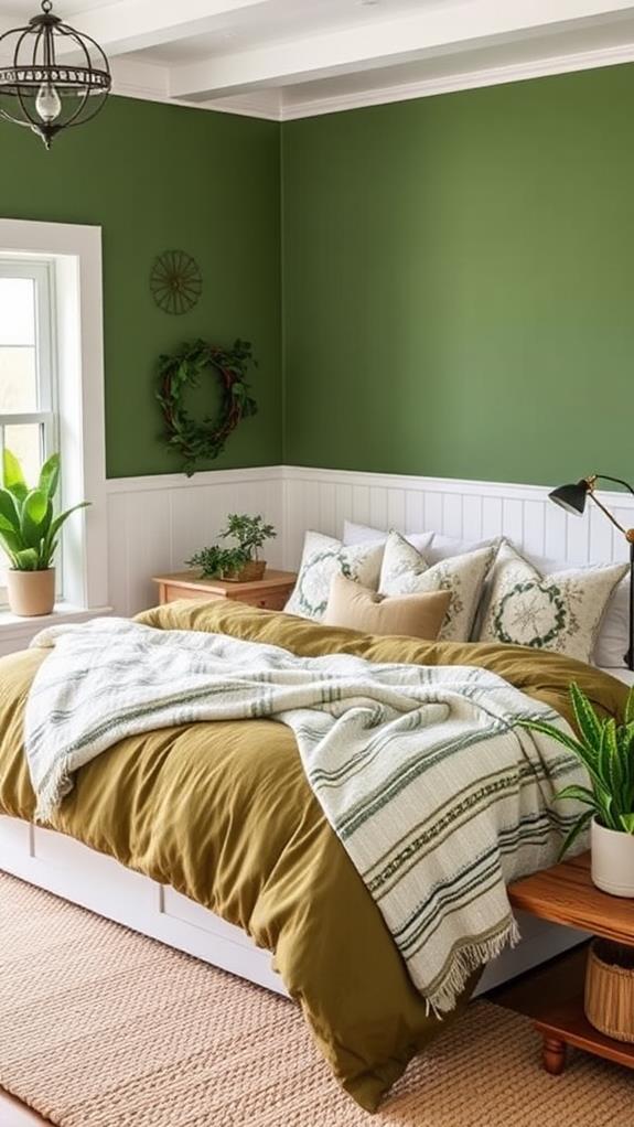 warm and inviting bedding